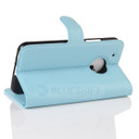Moto G5 Plus      Pu Wallet Case    [Lightblue]