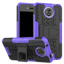 Moto C Heavy Duty Case Purple