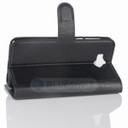 Huawei Y5 2017      Pu Wallet Case    [Black]