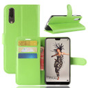 Huawei P20      Pu Wallet Case    [Green]
