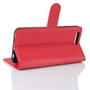 Huawei P10 Lite      Pu Wallet Case    [Red]