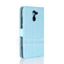 Huawei Y7 Prime      Pu Wallet Case    [Lightblue]