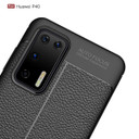 Huawei P40      Leather Texture Case    Navy