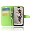 Huawei P20 Pro      Pu Wallet Case    [Green]