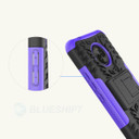 Moto X4 Heavy Duty Case Blue