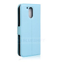 Moto G4/G4Plus      Pu Wallet Case    [Lightblue]