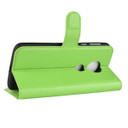 Moto E5/G6Play      Pu Wallet Case    [Green]
