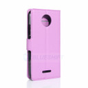 Moto C      Pu Wallet Case    [Purple]