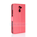 Huawei Y7 Prime      Pu Wallet Case    [Red]