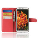 Huawei Y6 2018      Pu Wallet Case    [Red]