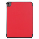 Apple iPad Pro 13" (M4, 2024)    Tri-Fold PU Case    Red