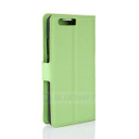 Huawei P10 Plus      Pu Wallet Case    [Green]
