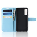 Huawei P30      Pu Wallet Case    [Lightblue]
