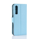 Huawei P30      Pu Wallet Case    [Lightblue]