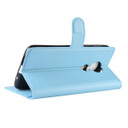 Moto G7 Power      Pu Wallet Case    [Lightblue]