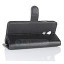 Huawei Y7 Prime      Pu Wallet Case    [Black]