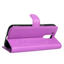 Moto G4/G4Plus      Pu Wallet Case    [Purple]