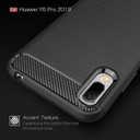 Huawei Y6 Pro 2019      Carbon Fibre Case    Red