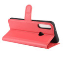 Huawei Y6P      Pu Wallet Case    [Red]