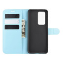 Huawei P40 Pro Plus      Pu Wallet Case    [Lightblue]