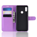 Huawei Y6S      Pu Wallet Case    [Purple]