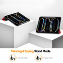 Apple iPad Pro 13" (M4, 2024)    Pen Holder Case    Red