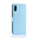 Huawei Y6 Pro 2019      Pu Wallet Case    [Lightblue]