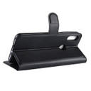 Huawei Y6S      Pu Wallet Case    [Black]