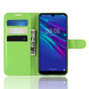 Huawei Y6S      Pu Wallet Case    [Green]