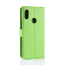 Huawei Y6S      Pu Wallet Case    [Green]