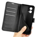 Moto G24      Pu Wallet Case    [Black]