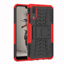 Huawei P20      Heavy Duty Case    Red