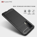 Huawei P40      Carbon Fibre Case    Navy