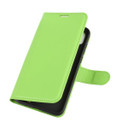 Huawei Y5P      Pu Wallet Case    [Green]