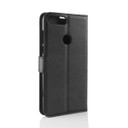 Huawei Nova 2 Lite      Pu Wallet Case    [Black]