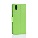 Huawei Y5 2019      Pu Wallet Case    [Green]