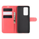 Huawei P40 Pro Plus      Pu Wallet Case    [Red]