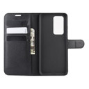 Huawei P40 Pro      Pu Wallet Case    [Black]
