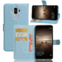 Huawei Mate 9      Pu Wallet Case    [Lightblue]