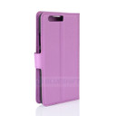 Huawei P10 Plus      Pu Wallet Case    [Purple]