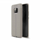 Huawei Mate 20 Pro      Leather Texture Case    Grey