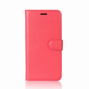 Huawei Nova 3E      Pu Wallet Case    [Red]