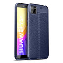 Huawei Y5p      Leather Texture Case    Navy