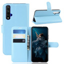 Huawei Nova 5T      Pu Wallet Case    [Lightblue]