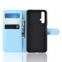 Huawei Nova 5T      Pu Wallet Case    [Lightblue]