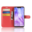 Huawei Nova 3      Pu Wallet Case    [Red]