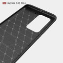 Huawei P40 Pro Plus      Carbon Fibre Case    Red
