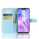 Huawei Nova 3      Pu Wallet Case    [Lightblue]