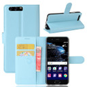Huawei P10 Lite      Pu Wallet Case    [Lightblue]