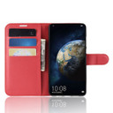 Huawei P30      Pu Wallet Case    [Red]